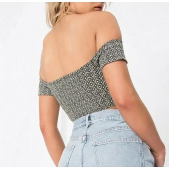 Free People Lucky Now Brami Size Medium NWT Festival Top Boho - Picture 3 of 6